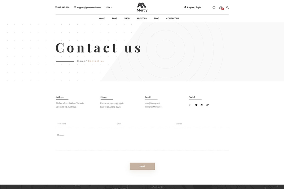 Mercy - Stunning eCommerce PSD, a Websites & App Template by Knighthemes (Photo 11 of 11)
