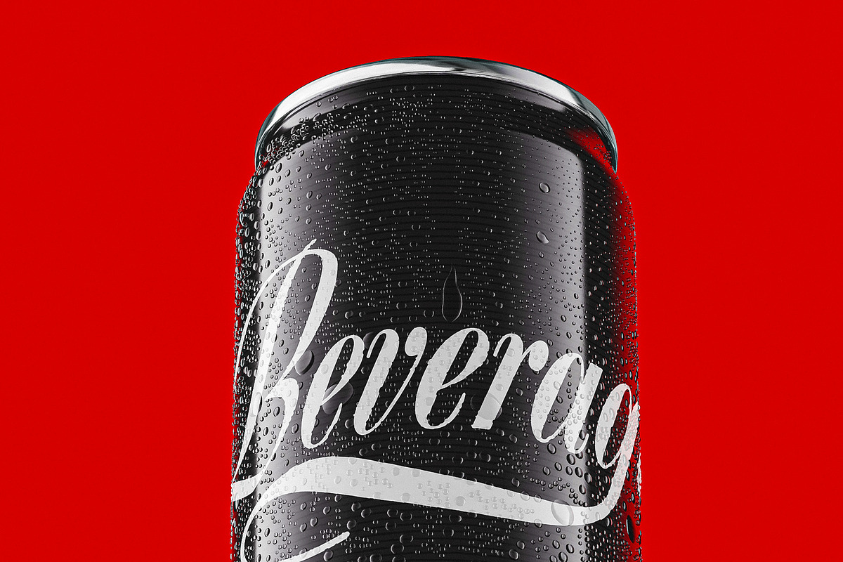 330ml Sleek Can Mockup | ANIMATED, a Packaging Mockup by AY Mock-Ups (Photo 10 of 15)