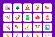 Joyful Holiday Icon Set, an Emoji Icon by Prosymbols (Thumbnail 9 of 13)
