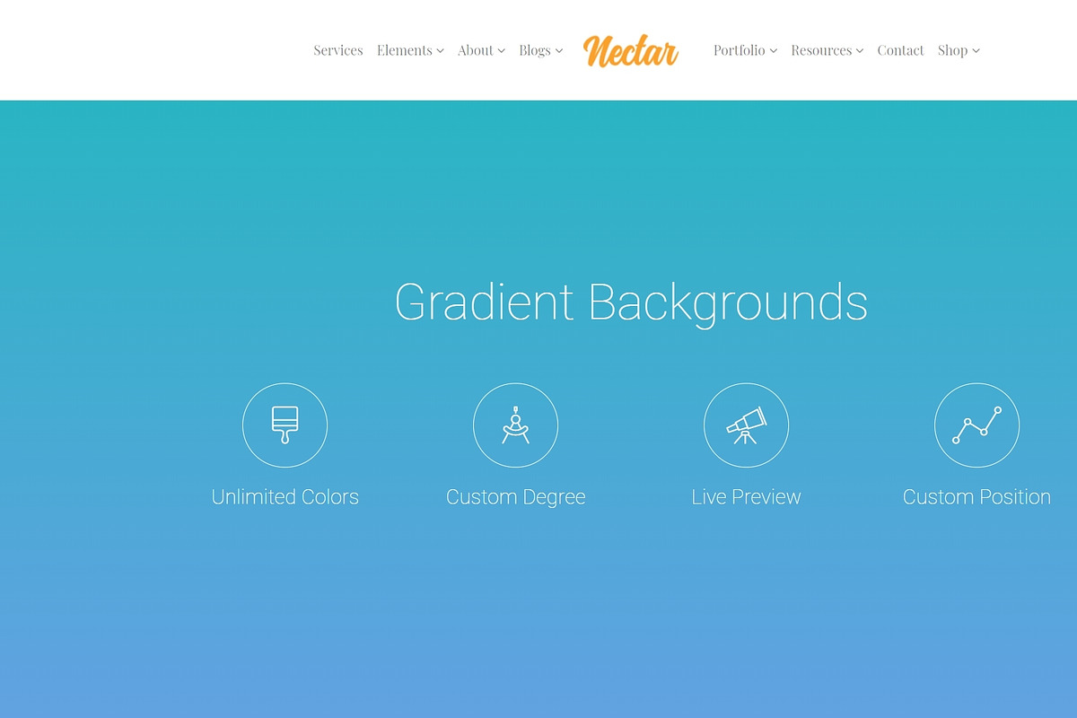 Nectar Multi-Purpose WordPress Theme, a WordPress Template by Visualmodo (Photo 14 of 20)