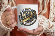 Funny Papa Beyond Measure, Dad Shirt, a Seasonal Illustration by designcity5 (Thumbnail 4 of 4)