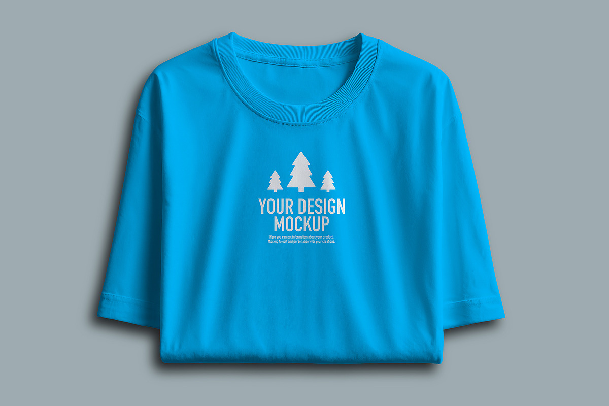 Modern mockup of a t-shirt, a Shirt Mockup by OSORIOartist