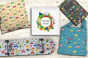 Cute Cars Collection, Cartoon Style, a Transportation Illustration by Lemon Workshop (Thumbnail 9 of 9)