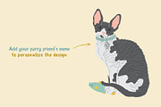 Cat breeds vector clipart, an Object Graphic by Trinibis (Thumbnail 7 of 11)