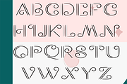 CURLY & WAVY FONT, a Serif Font by Dz Akali (Thumbnail 4 of 4)