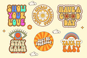 Funky Holiday - Groovy Retro Font, a Handwritten Font by Koplexs Studio (Thumbnail 3 of 10)