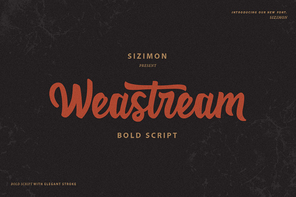 Weastream Font!