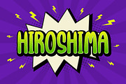 HIROSHIMA - Playful Display Font, a Handwritten Font by StringLabs (Thumbnail 1 of 8)