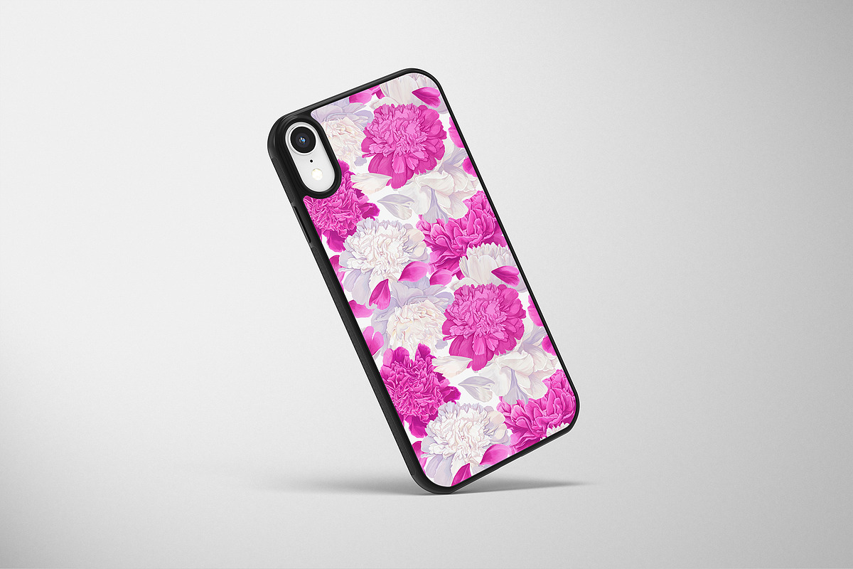 White & Pink Realistic Peonies Set, an Illustration by MarynaPetrovska (Photo 18 of 23)