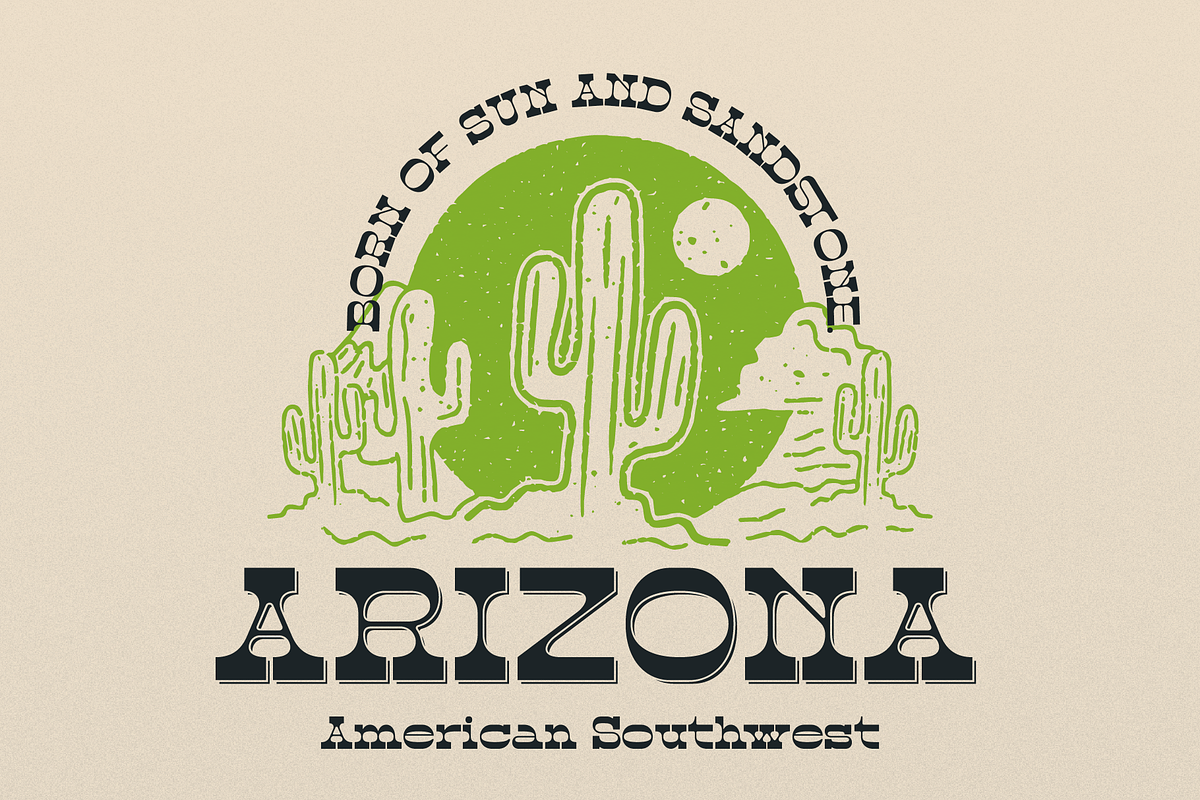 Abron Clinton | Western Slab Serif, a Slab Serif Font by gracetype_studio (Photo 3 of 12)