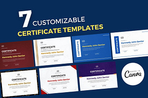 Certificate Templates Design Bundle