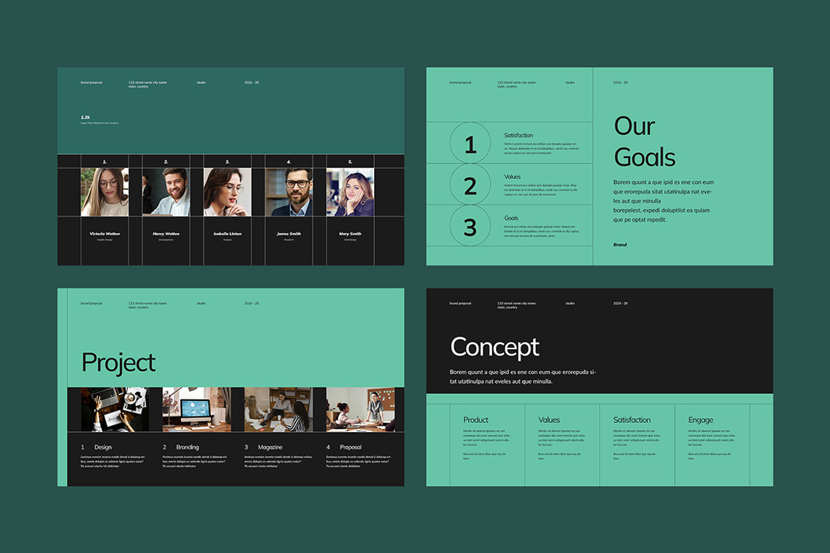 Project Proposal Keynote Template preview 6