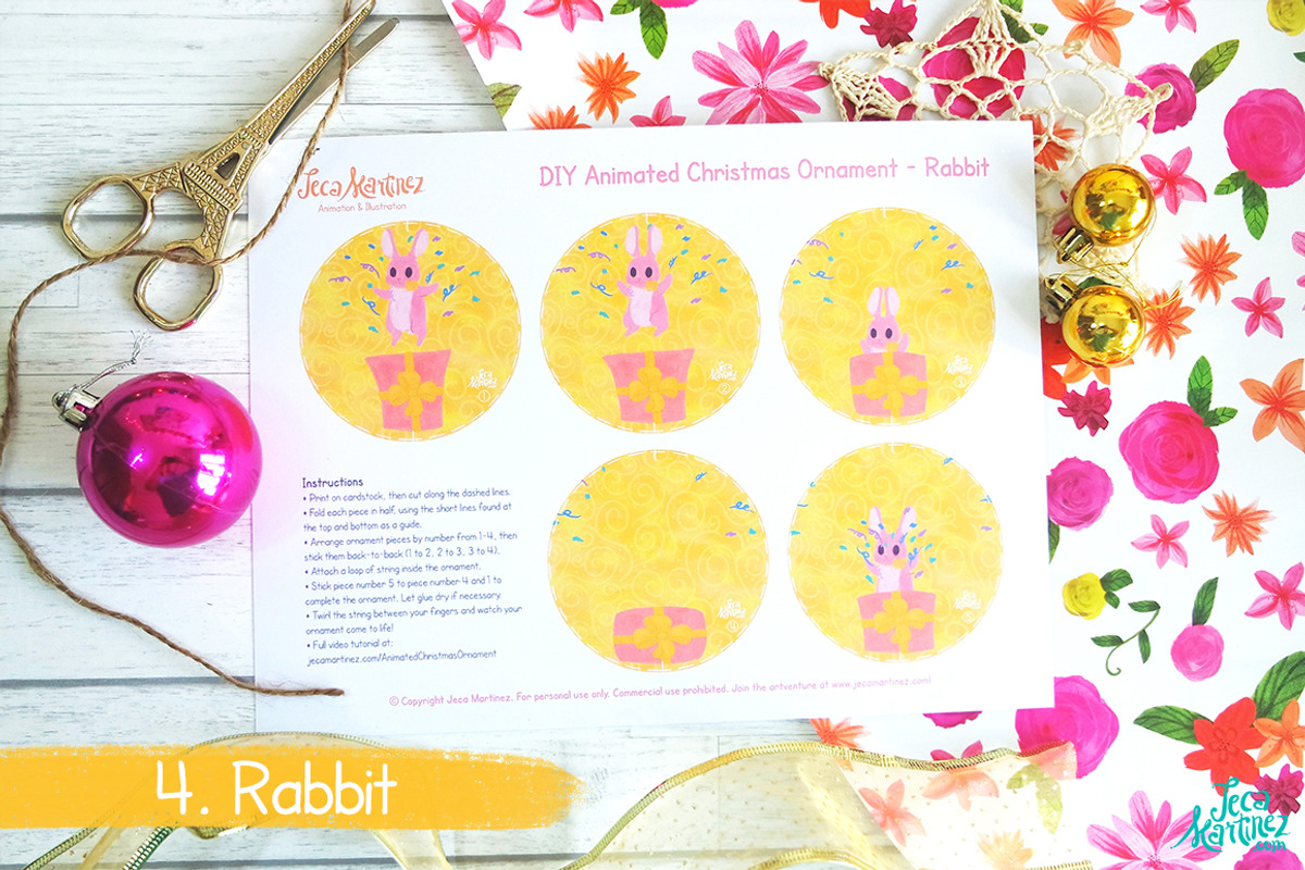 Animated Christmas Ornaments, an Illustration by Jeca Martinez (Photo 6 of 11)