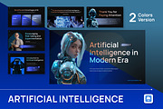 Artificial Intelligence Keynote, a Presentation Template by Antstheme (Thumbnail 1 of 4)