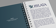 Hylata, a Serif Font by Ixipcalli (Thumbnail 3 of 5)