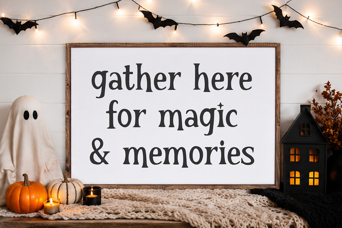 Bewitching Serif - Retro Halloween, a Serif Font by Beck McCormick (Photo 9 of 10)