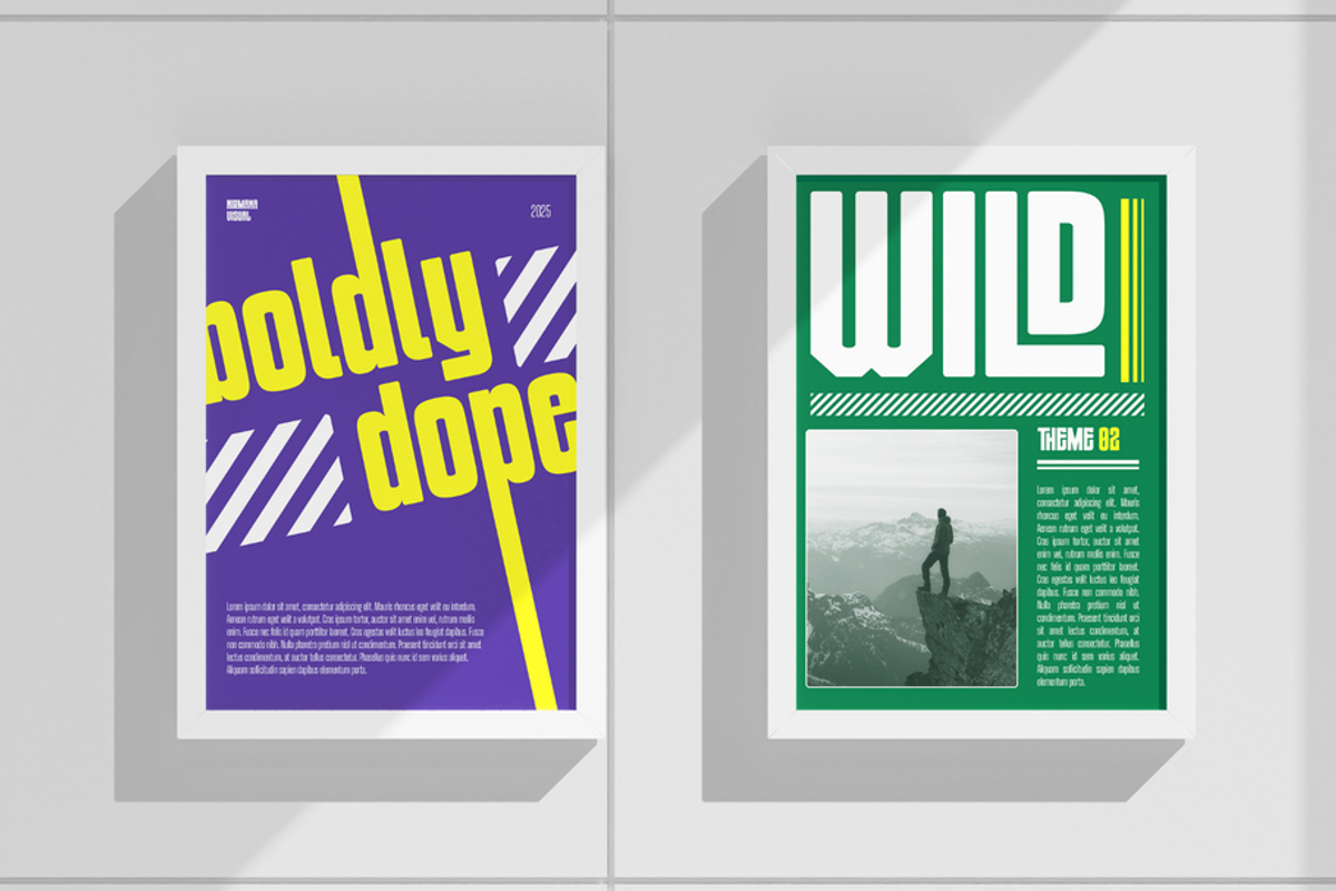 Lova Bold - Branding Logo Font, a Sans Serif Font by Nirmana Visual (Photo 6 of 15)