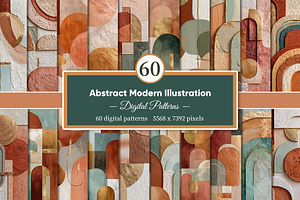 Abstract Modern Illustration, a Decorative Illustration by Housui Patterns