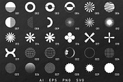 180 abstract vector shapes, an Object Graphic by Valeria Soloveva (Thumbnail 2 of 7)