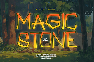 Magic Stone - Display Typeface