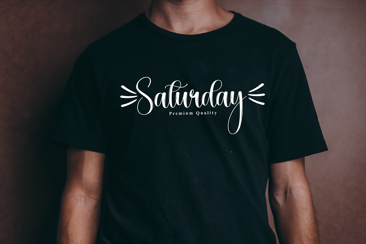 Shining | Script Font, a Handwritten Font by Scratchones (Photo 4 of 9)