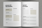 Planner Template Layout, a Stationery Template by ContestDesign (Thumbnail 6 of 7)