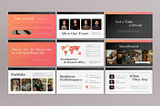 Orange Fashion Company PPT, a Presentation Template by graphicook (Thumbnail 3 of 4)