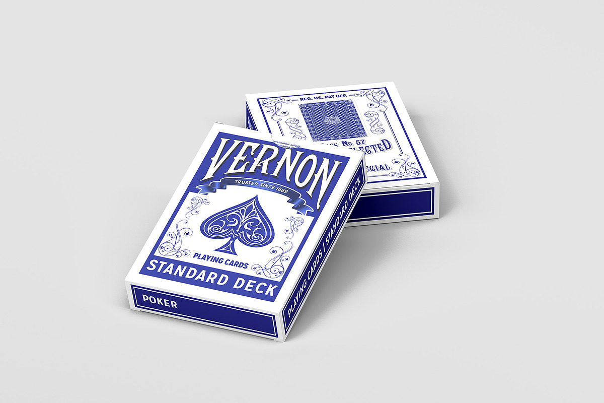 Playing Cards Mockup v.8 - 8 views, an Advertising Mockup by Illusiongraphic (Photo 6 of 22)