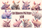 Cute animal collection 400 PNG, an Animal Illustration by DesignFolioHub (Thumbnail 28 of 34)