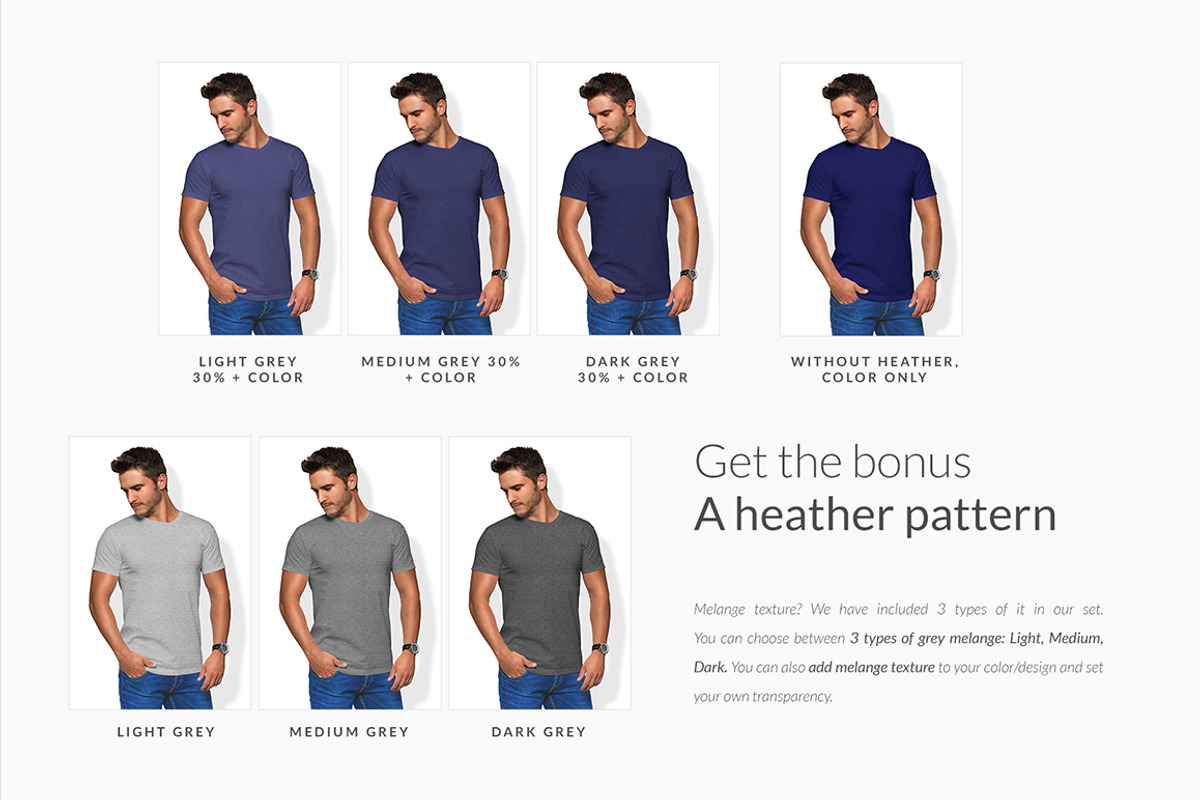 T-SHIRTS BUNDLE 20xMock-ups + DEMO, a Books & Magazine Mockup by Apparel_Mockups (Photo 17 of 28)