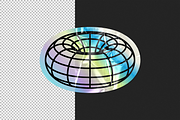Plastic Sticker Mockup, a Mockup by Design Squad (Thumbnail 4 of 4)