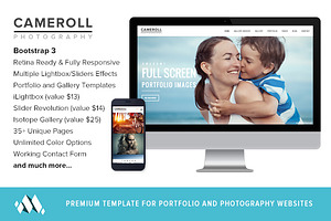 Cameroll Photography HTML5 Template