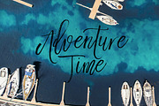 Fresh Brush & SVG Font, a Script Font by Cruzine (Thumbnail 6 of 8)