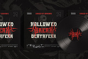 Red Band Typeface, a Blackletter Font by alit design (Thumbnail 9 of 17)
