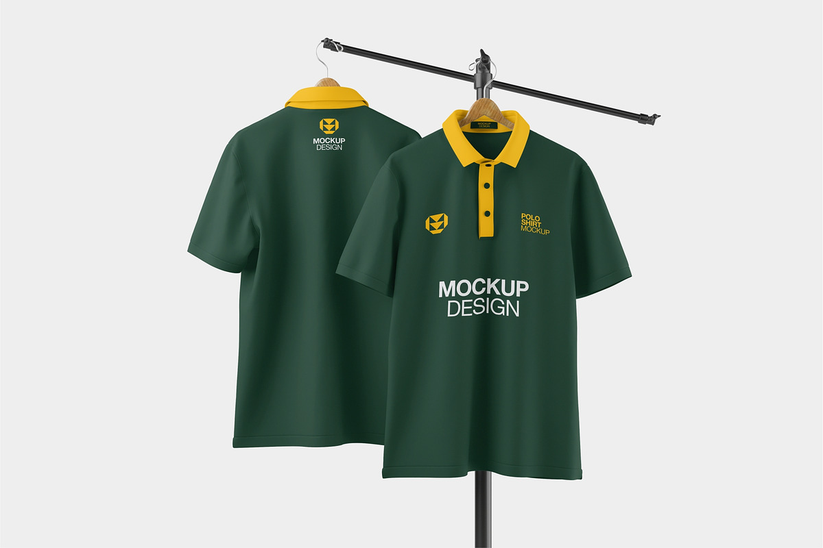 Polo Shirt Mockup, a Shirt Mockup by baim_std (Photo 2 of 2)
