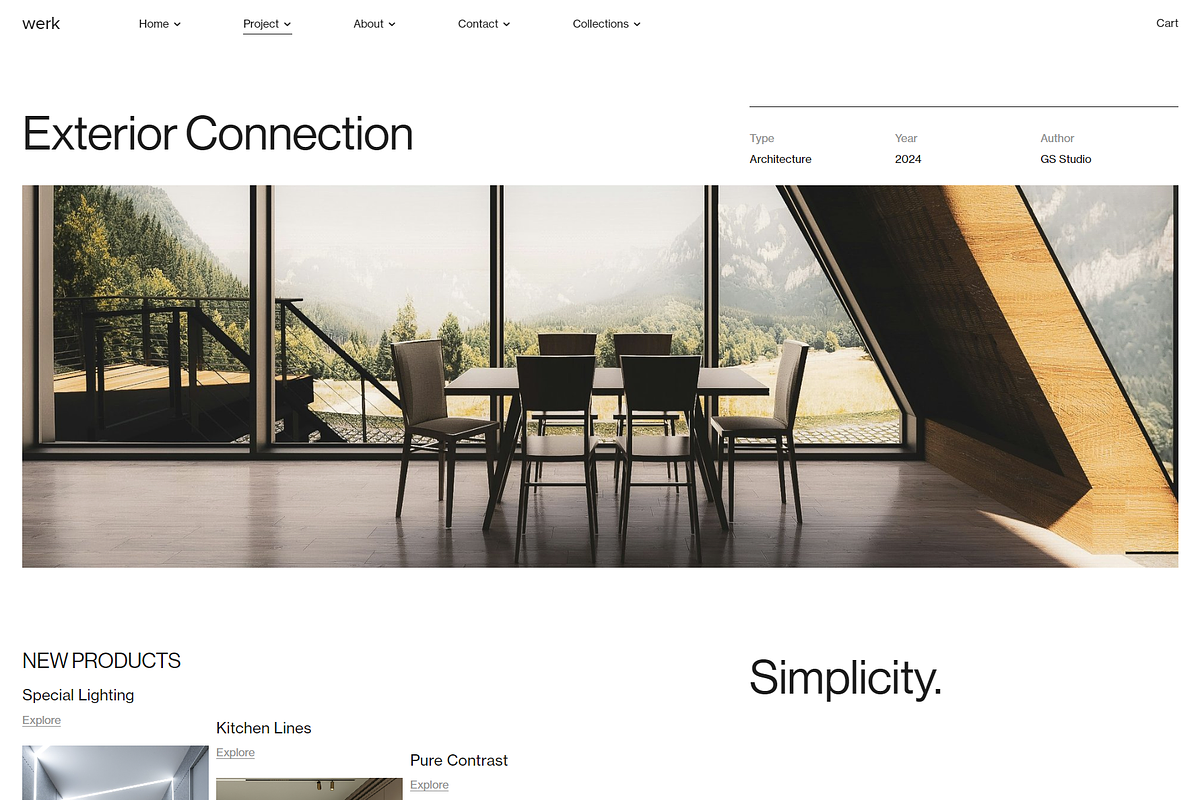 Werk Squarespace Website Template, a Squarespace Template by Goashape Studio (Photo 8 of 21)