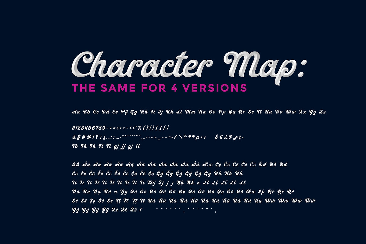 CaliBanto 3D Font, a Script Font by Sentavio (Photo 3 of 6)