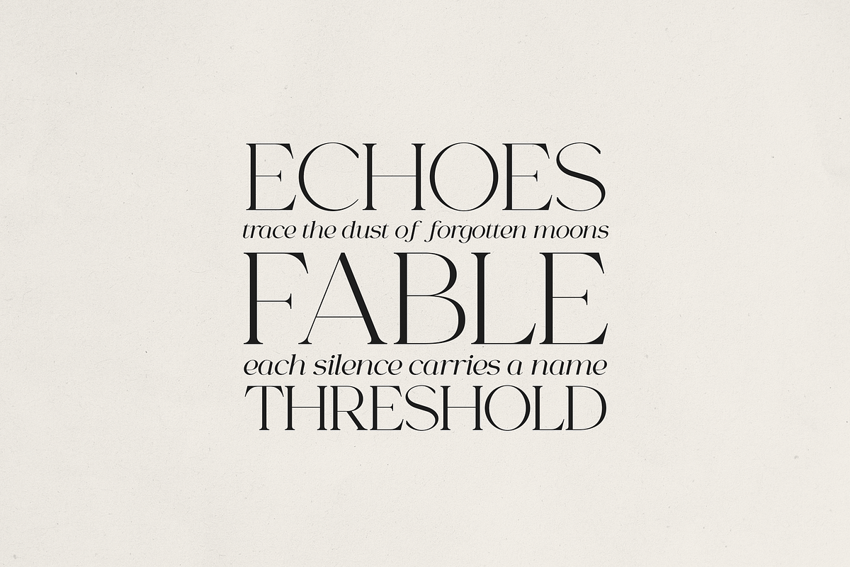 Norelli – A Modern Serif Typeface, a Serif Font by Only Fonts (Photo 9 of 11)