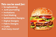 Watercolor Snacks & Drinks Clipart, a Food Illustration by Gloria Designed It (Thumbnail 3 of 6)