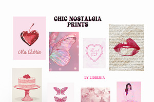 Chic Nostalgia Prints & Posters