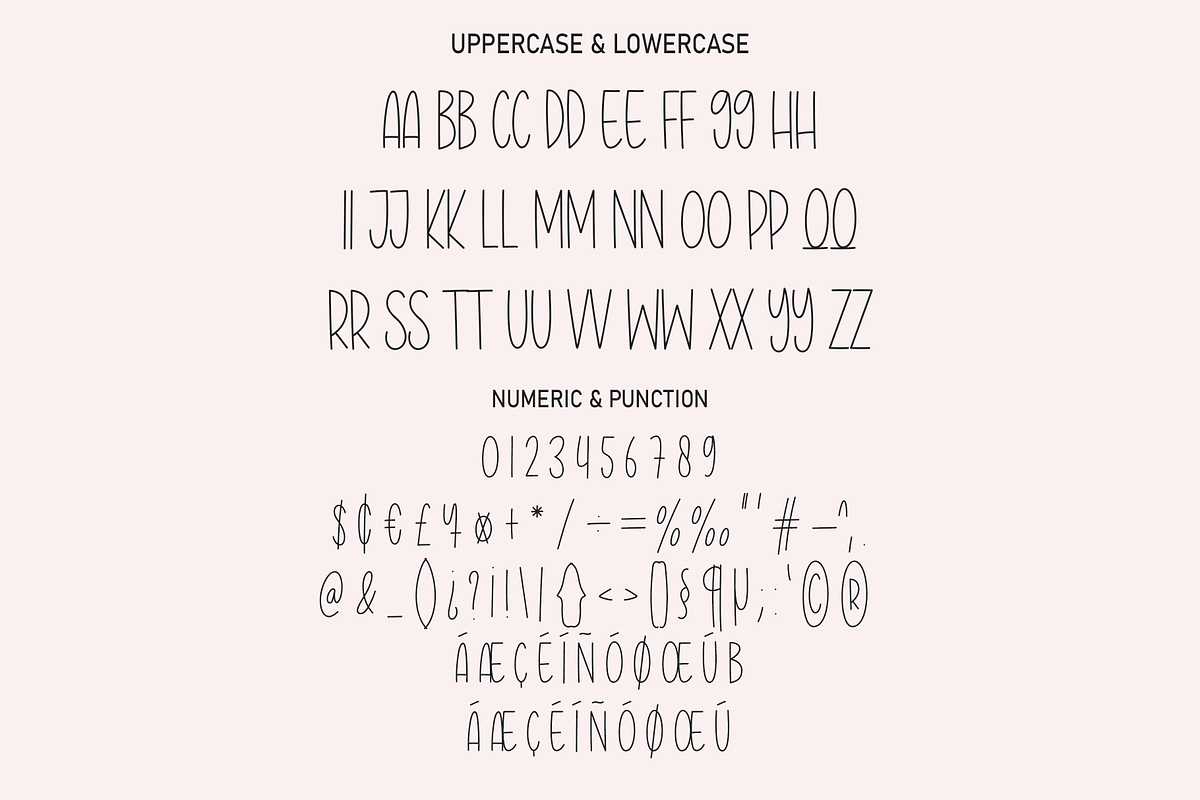 Boho Simplestory | Font Duo, a Script Font by Scratchones (Photo 6 of 8)