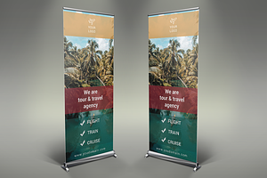 Travel Roll-Up Banner - SK