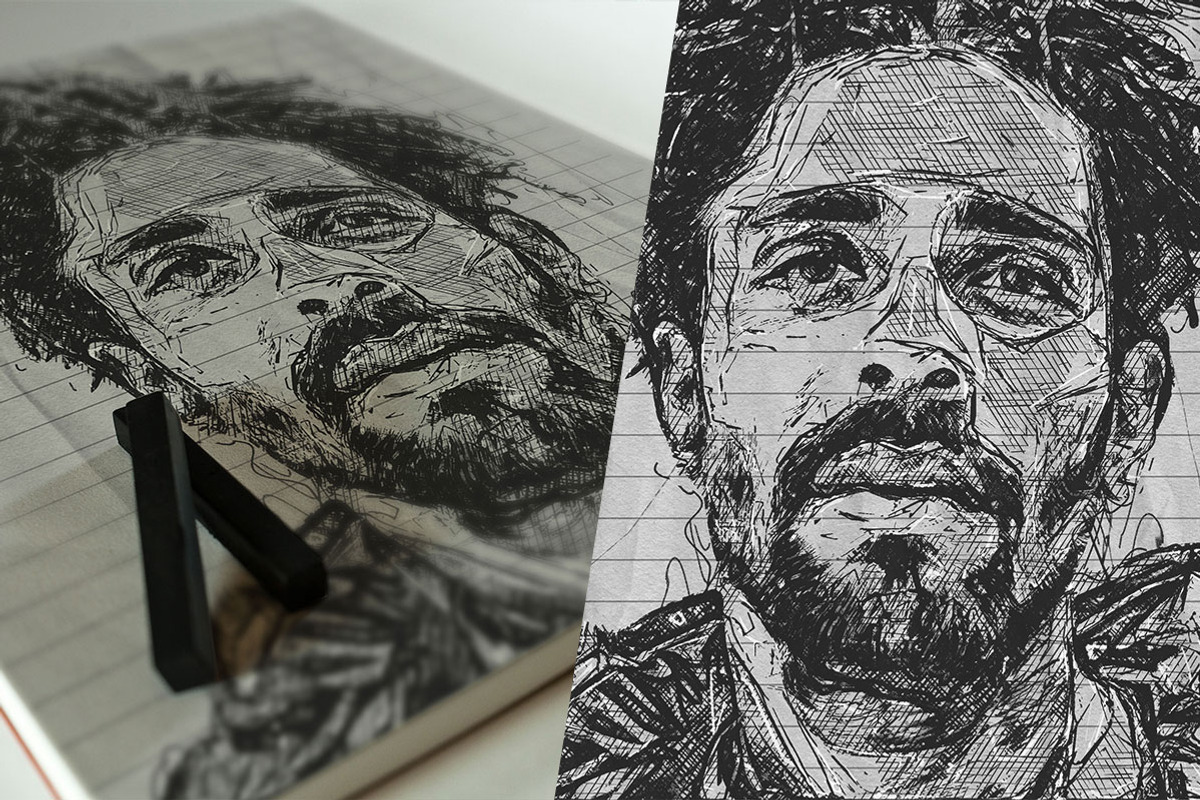 Realistic Pen Sketch Creator, an Action Add-On by Amorjesu.com (Photo 25 of 37)