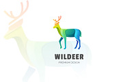 Wild Deer Gradient Logo Design, a Branding & Logo Template by Agung_cs (Thumbnail 2 of 2)