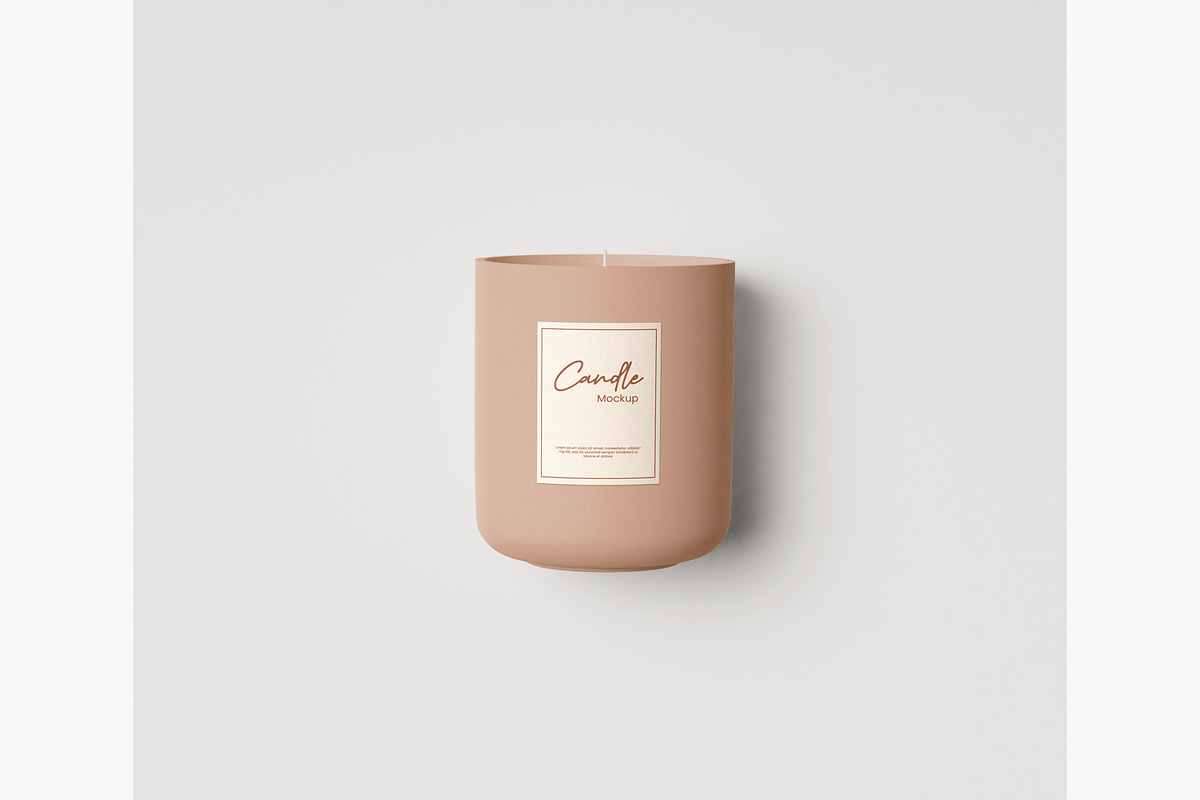 Amber Glass Candle Mockup, a Product Mockup by mockupocka (Photo 15 of 15)