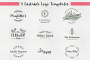 Quitanda Brush Script Font & Extras, a Script Font by milenabdesign (Thumbnail 4 of 12)