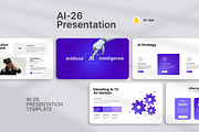 Artificial Intelligence Presentation, a Presentation Template by KreateTribe (Thumbnail 4 of 5)