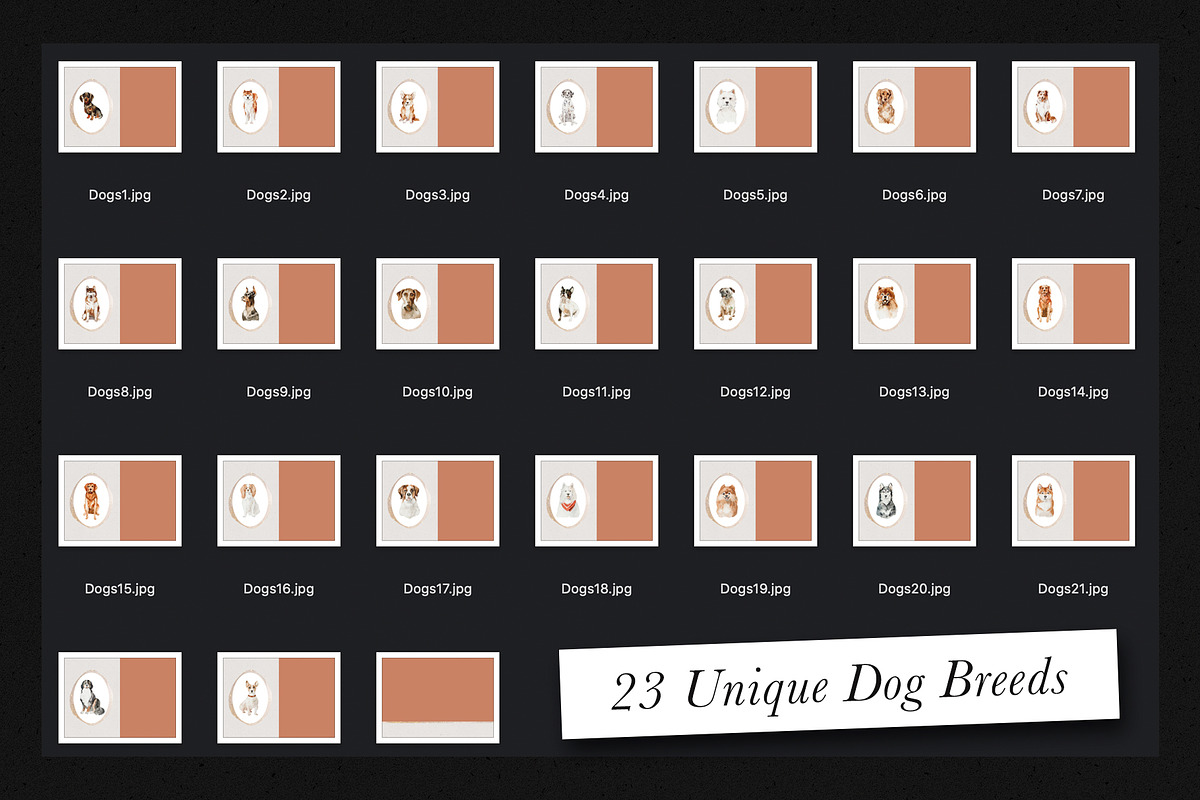 Dog Holiday Christmas Card Template, a Card Template by Ashley Alexandra Design (Photo 4 of 5)