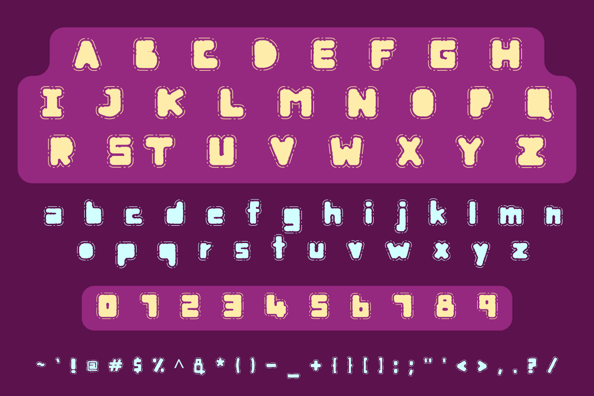 Abonner, a Symbol Font by KoNoap (Photo 5 of 5)