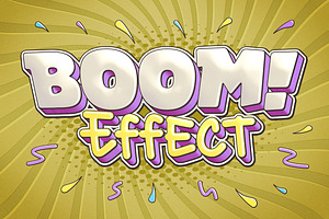 Boom Text Effects